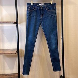 J. Brand Medium Dark Wash Mid Rise Skinny Jeans Size 30